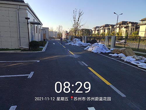 道路劃線，車位劃線，停車位劃線