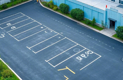 道路劃線，車位劃線，停車位劃線
